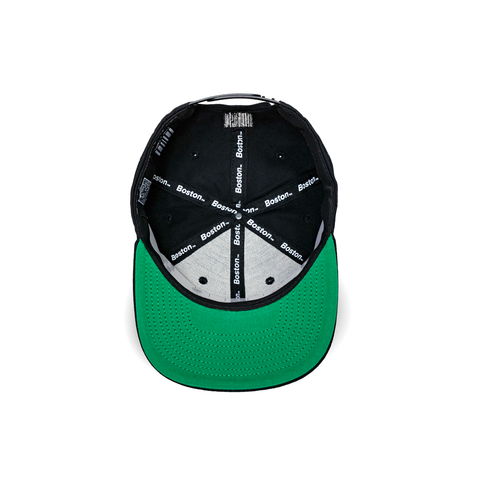 The Boston Hat- IVBoston Box Logo Snapback Hat - THE LABEL LTD