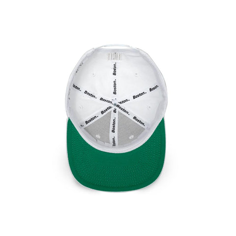 The Boston Hat - Two Tone Box Logo Snapback - THE LABEL LTD