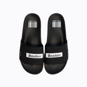 Box Logo Slides - THE LABEL LTD