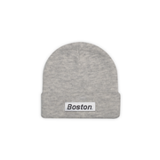THE BOSTON GRAY BEANIE - THE LABEL LTD