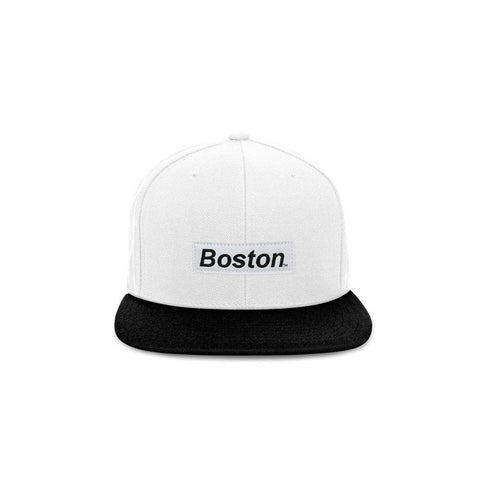 The Boston Hat - Two Tone Box Logo Snapback