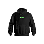 Boston SIDE ZIP® Black Hoodie - THE LABEL LTD