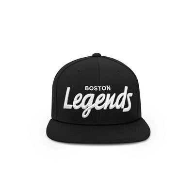 The Legends Hat Collection - Black & White Snapback Hat - THE LABEL LTD