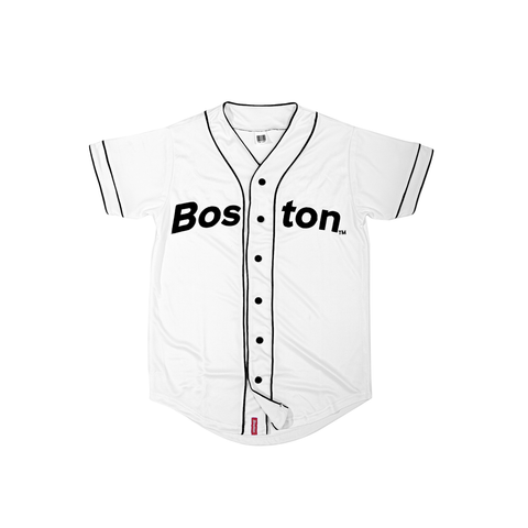 Classic Boston Baseball Jersey - THE LABEL LTD
