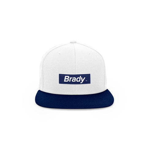 Brady Box Logo Snapback Hat - THE LABEL LTD