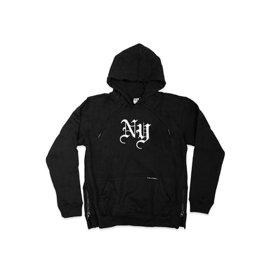 NY SIDE ZIP® Hoodie - THE LABEL LTD