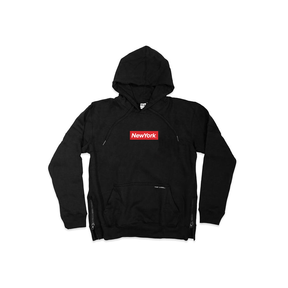 Red on sales black box logo