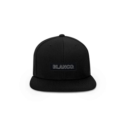 Blanco Box Logo Snapback Hat - THE LABEL LTD