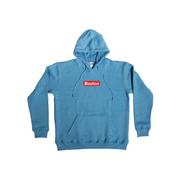 Boston Box Blue Hoodie - THE LABEL LTD