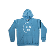 The Label Hoodie Blue - THE LABEL LTD