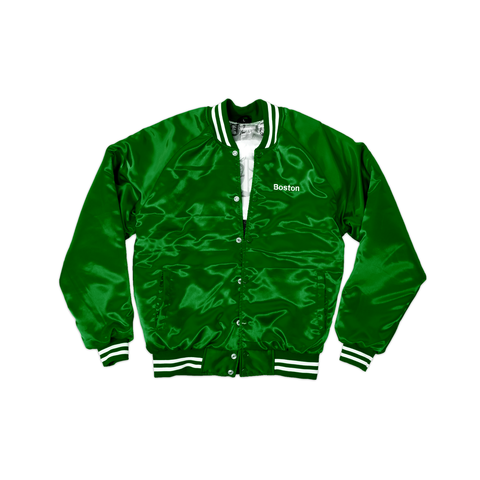 Green BOS Flight Jacket - THE LABEL LTD