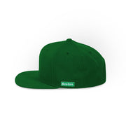 The Legends Hat Collection - Green & White Snapback Hat - THE LABEL LTD