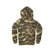 Aviator Label Hoodie Camo - THE LABEL LTD