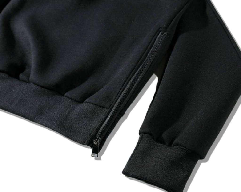 New York Box SIDE ZIP® Hoodie– THE LABEL LTD