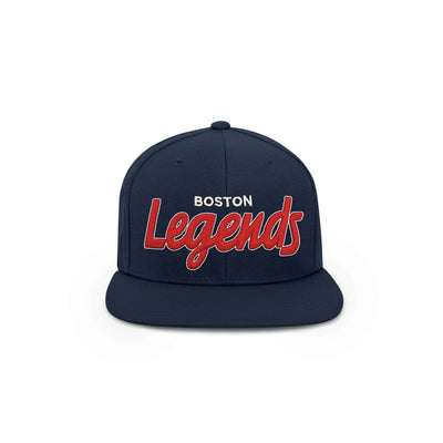 The Legends Hat Collection - Patriot Blue & Red Snapback Hat - THE LABEL LTD