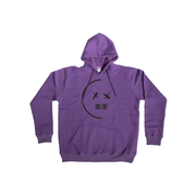 The Label Hoodie Purple - THE LABEL LTD