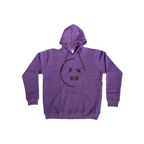 The Label Hoodie Purple - THE LABEL LTD