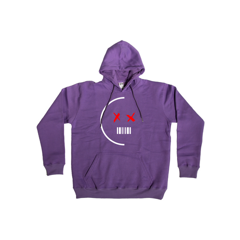 The Label Hoodie Purple - THE LABEL LTD