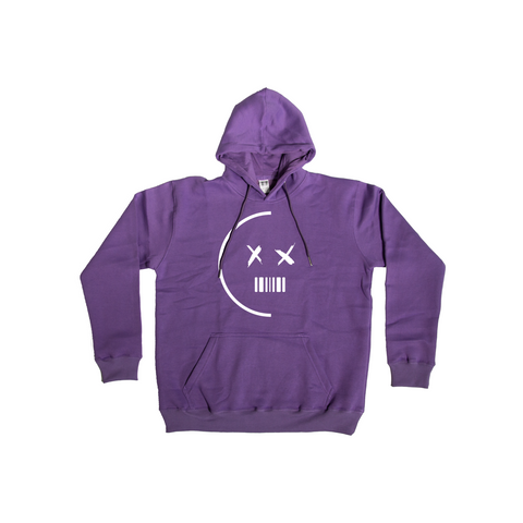 The Label Hoodie Purple - THE LABEL LTD