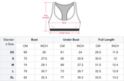 MCB / PF3 SPORTS BRA WHITE - THE LABEL LTD