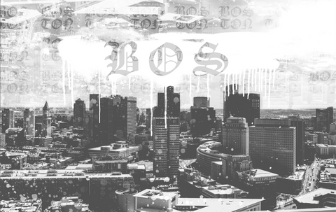Red BOS Flight Jacket - THE LABEL LTD
