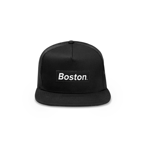 Black Box Logo Trucker Hat - THE LABEL LTD