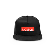 Red Box Logo Trucker Hat - THE LABEL LTD