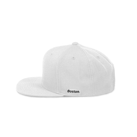 The OG B - White Snapback Hat - THE LABEL LTD