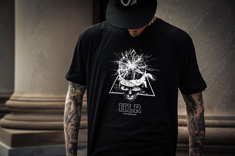 HLR® Black T-Shirt - THE LABEL LTD