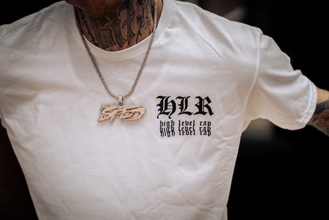 HLR® White T-Shirt - THE LABEL LTD